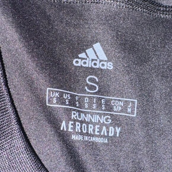 Men's Adidas Runnign Aeroready Long Sleeve Top - Picture 3 of 4